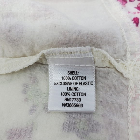 LIBERTY OF LONDON TARGET PINK FLORAL TANK TOP SLEEVELESS BLOUSE GIRLS SIZE LARGE - Picture 11 of 14